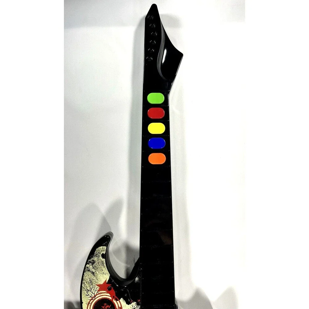 React Reaper RTPS2696 PlayStation 2 Guitar Hero Wireless Guitar No Dongle Tested